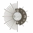 Reloj de pared de hierro de diseño elegante Made in Italy - Aneto Viadurini