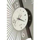 Reloj de pared de hierro de diseño elegante Made in Italy - Aneto Viadurini