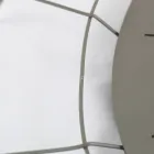 Reloj de pared moderno Adalgiso en acero coloreado, fabricado en Italia. Viadurini