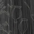 Reloj de pared de madera de diseño redondo moderno y grabado láser - Florinto Viadurini