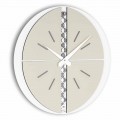 Reloj de pared redondo Made in Italy de diseño moderno - Elisio