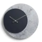 Reloj de pared redondo Elara de metacrilato estampado, fabricado en Italia. Viadurini