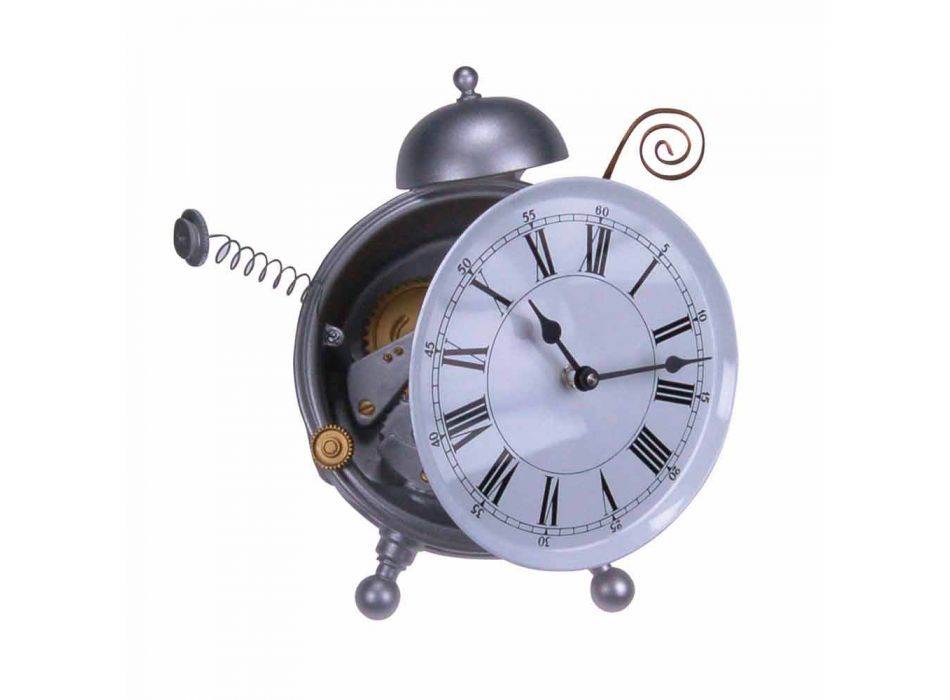 Reloj de mesa de diseño moderno en resina Made in Italy - Rex Viadurini