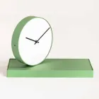 Reloj de mesa giratorio con espejo de acero Made in Italy - Meritorious Viadurini
