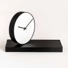 Reloj de mesa giratorio con espejo de acero Made in Italy - Meritorious Viadurini