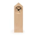 Reloj de mesa moderno de madera de arce evaporada Made in Italy - Arce