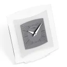 Reloj de Mesa en Metacrilato Transparente y Bisatina Made in Italy - Glad Viadurini