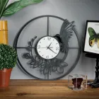 Reloj de Hierro con Decoración de Colibrí Made in Italy - Virgen Viadurini