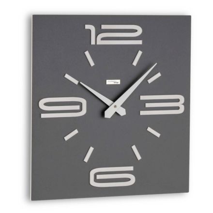 Reloj de metacrilato de colores y PVC semiespumado Made in Italy - Rich Viadurini