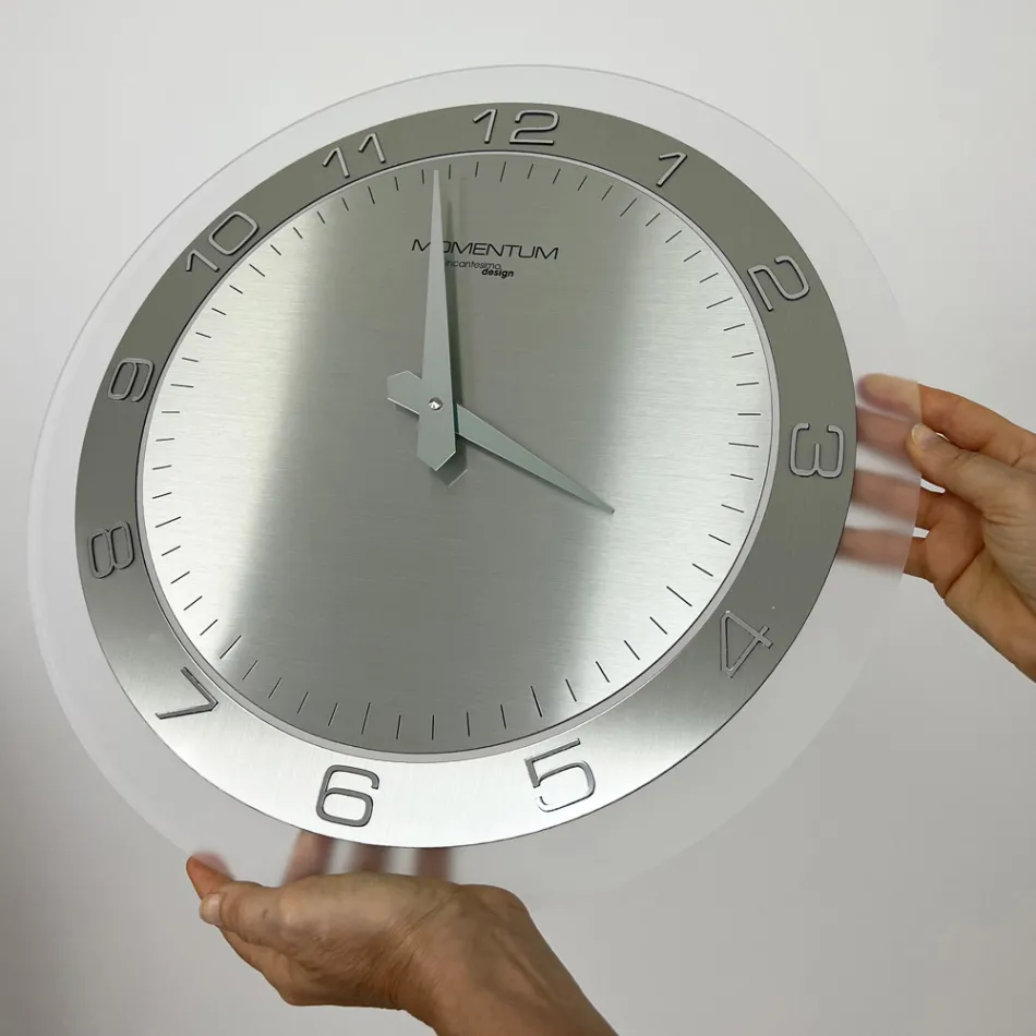 Reloj de pared de diseño moderno modelo Dininho Viadurini