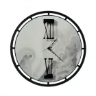 Reloj de Hierro de 3 Agujas Made in Italy - Estrella Viadurini