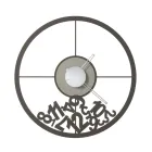 Reloj de Hierro con Números Caídos Made in Italy - Aries Viadurini