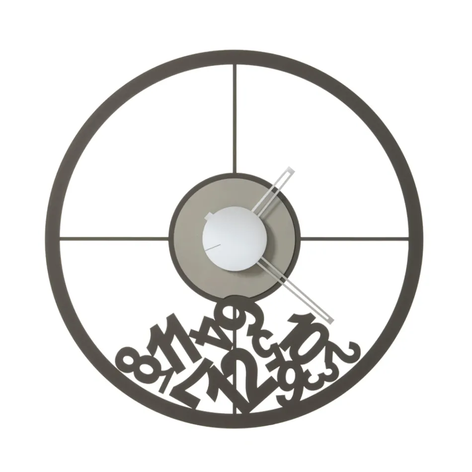 Reloj de Hierro con Números Caídos Made in Italy - Aries Viadurini
