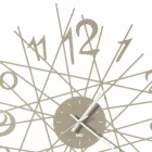 Reloj de pared con diseño de hierro redondo Made in Italy - Kombo Viadurini