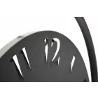 Reloj de pared redondo diámetro 60 cm hierro moderno - Beatrix Viadurini