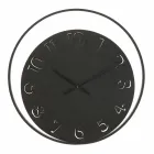 Reloj de pared redondo diámetro 60 cm hierro moderno - Beatrix Viadurini