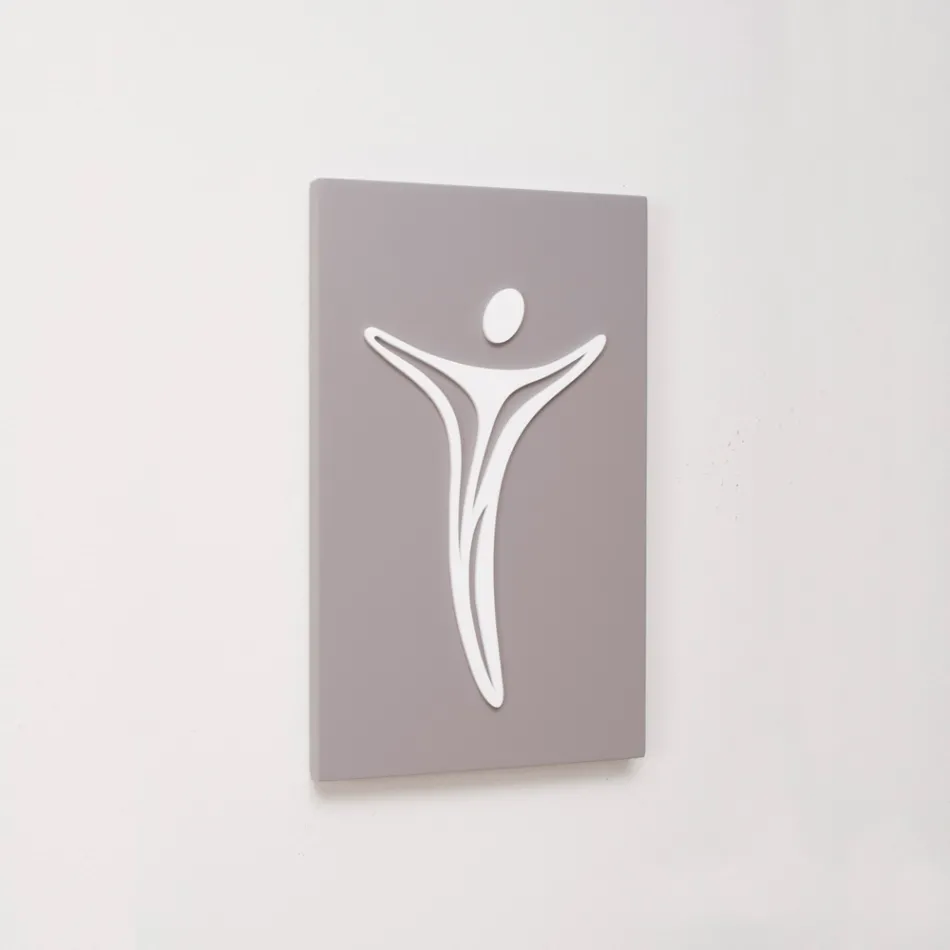 Panel que representa a Jesús Grabado con Láser Made in Italy - Bice Viadurini