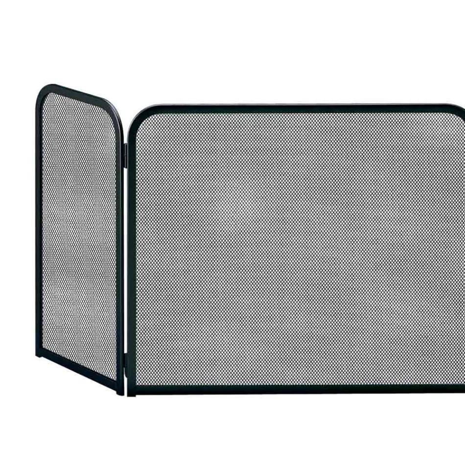 Parachispas con 3 puertas Fabricado en metal Made in Italy - Cat Viadurini