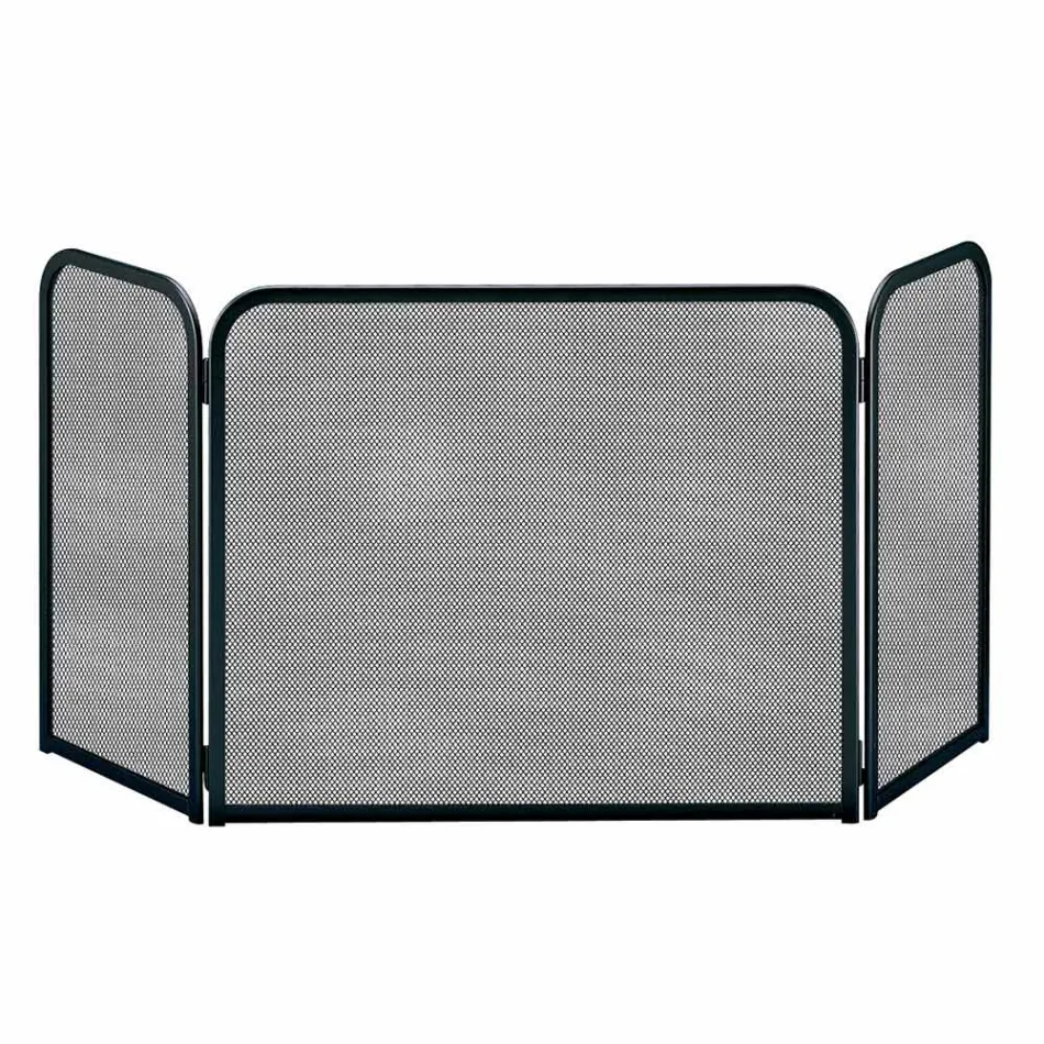 Parachispas con 3 puertas Fabricado en metal Made in Italy - Cat Viadurini