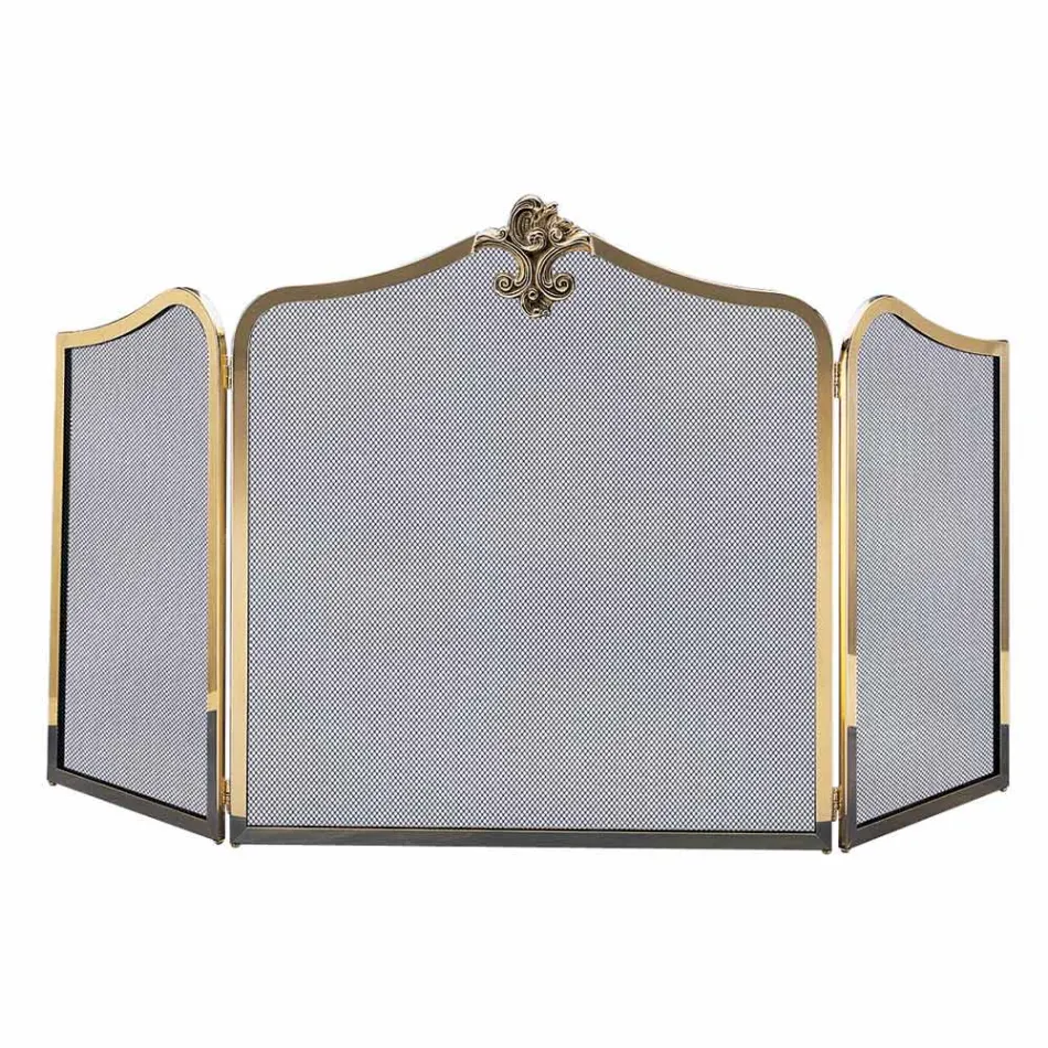 Parachispas con malla de acero negra en diferentes tamaños Made in Italy - Rana Viadurini