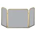 Parachispas de Latón con Cristal Templado Ahumado Made in Italy - Orango Viadurini