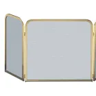 Parachispas en Latón y Malla Negra en Diferentes Tamaños Made in Italy - Iguana Viadurini