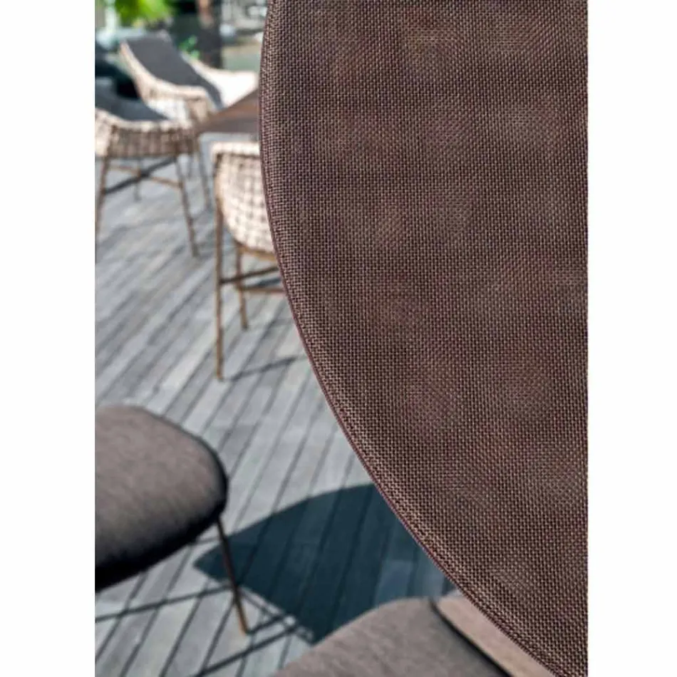 Sombrilla de tela con estructura de aluminio - Emma Sunscreen by Varaschin Viadurini