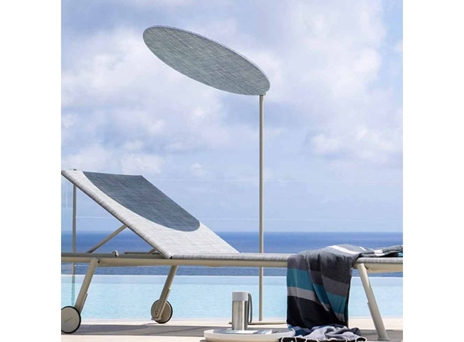 Sombrilla de tela con estructura de aluminio - Emma Sunscreen by Varaschin Viadurini