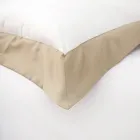 Juego de funda nórdica 100 % algodón y 10 % satén de algodón con 2 fundas de almohada - Detalle Viadurini