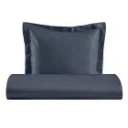 Juego de funda nórdica de satén 100 % algodón con 1 funda de almohada, fabricado en Italia, suave y esponjoso Viadurini