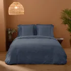 Juego de funda nórdica doble en satén 100 % algodón fabricado en Italia - Fluffy Viadurini