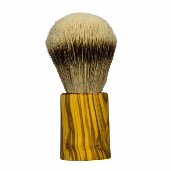 Brocha de afeitar artesanal de pelo de tejón Made in Italy - Euforia