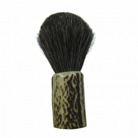 Brocha de afeitar hecha a mano con cerdas de crin Made in Italy - Euforia Viadurini