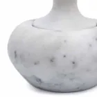 Mortero Cascanueces en Mármol Blanco Carrara Hecho en Italia - Cullio Viadurini