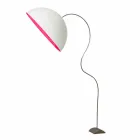 Lámpara de pie moderna H210cm In-es.artdesign Half Moon color nebulite Viadurini