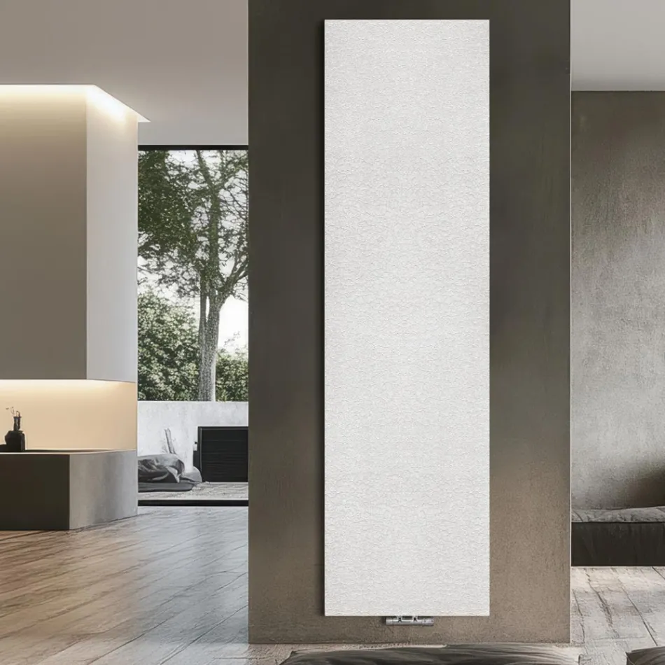 Plancha de acero hidráulico con superficie texturizada fabricada en Italia - Brezza Viadurini