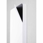 Placa radiante eléctrica de diseño moderno hasta 1000 W - Libro Viadurini