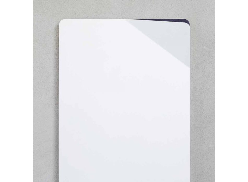 Placa radiante eléctrica de diseño moderno hasta 1000 W - Libro Viadurini