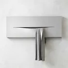 Plancha Radiante Hidráulica de Diseño Horizontal en Acero hasta 820 W - Corte Viadurini