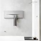 Plancha Radiante Hidráulica de Diseño Horizontal en Acero hasta 820 W - Corte Viadurini