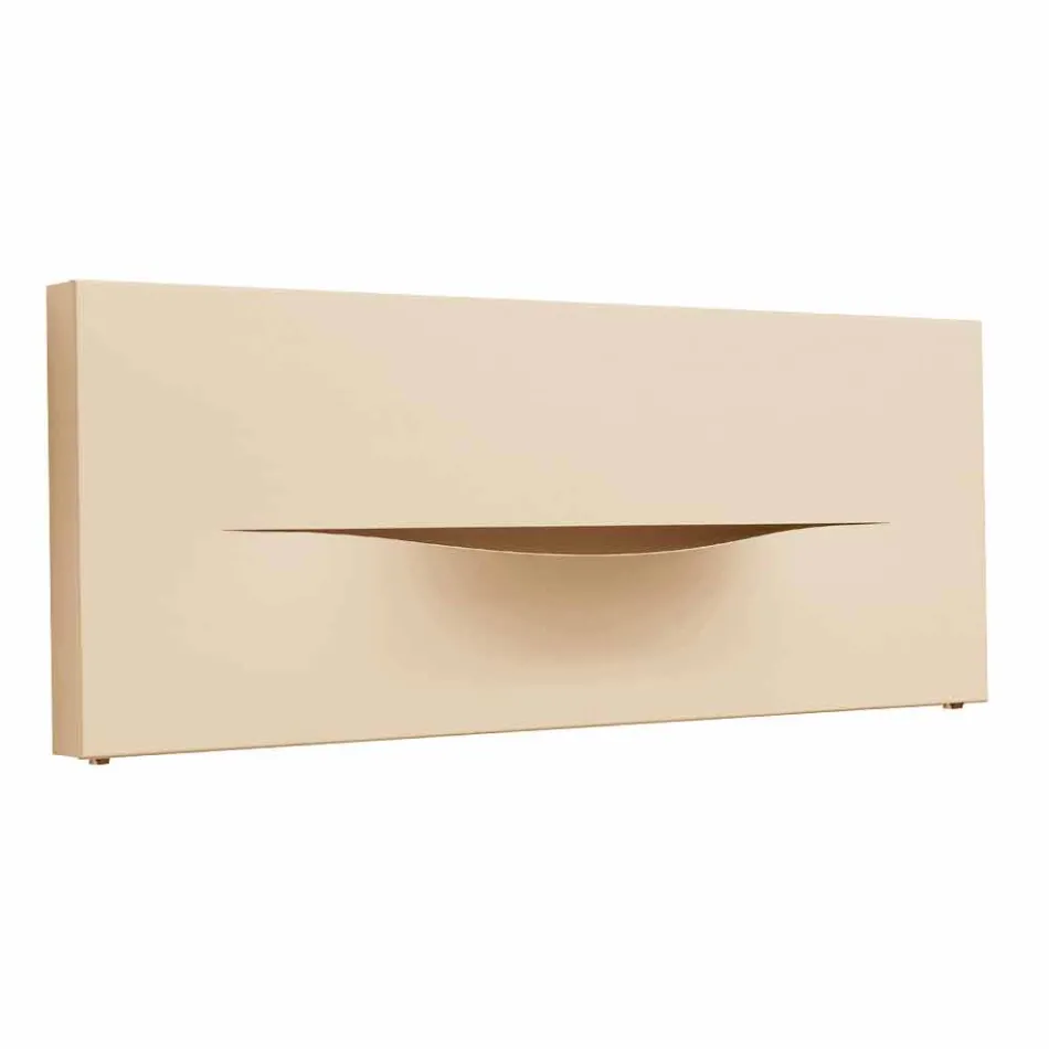 Plancha Radiante Hidráulica de Diseño Horizontal en Acero hasta 820 W - Corte Viadurini