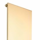 Placa radiante vertical en oro de diseño moderno fino hasta 595 W - hielo Viadurini