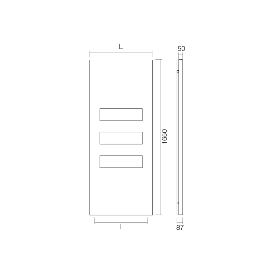Placa calefactora mixta de acero al carbono Made in Italy - Confitada Viadurini