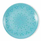 Platos Modernos de Color 18 Piezas Servicio Completo de Mesa en Gres - Creta Viadurini