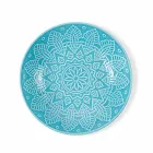 Platos Modernos de Color 18 Piezas Servicio Completo de Mesa en Gres - Creta Viadurini