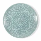 Platos Modernos de Color 18 Piezas Servicio Completo de Mesa en Gres - Creta Viadurini