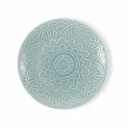 Platos Modernos de Color 18 Piezas Servicio Completo de Mesa en Gres - Creta Viadurini