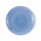 Platos Modernos de Color 18 Piezas Servicio Completo de Mesa en Gres - Creta Viadurini