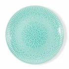 Platos Modernos de Color 18 Piezas Servicio Completo de Mesa en Gres - Creta Viadurini