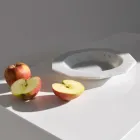 Plato hondo de mármol satinado Made in Italy - Yutaro Viadurini